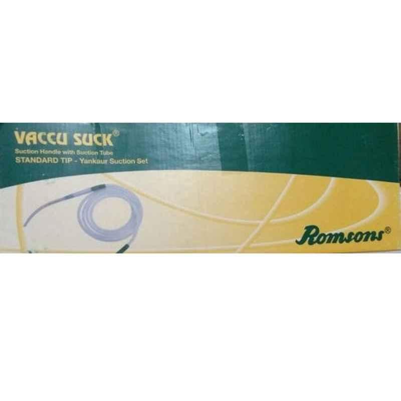 Romsons Vaccu Suck 250cm 27FG Disposable Yankaur Suction Set