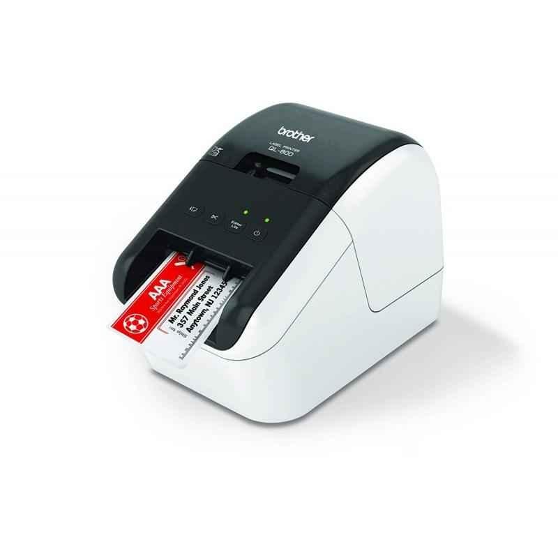 Buy Brother QL-800 White & Black Professional Thermal Label Printer Online  At Price ₹12499