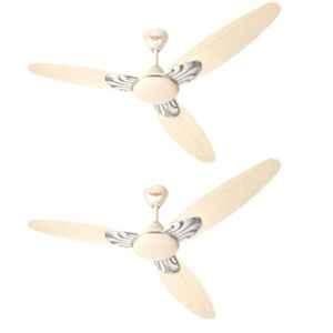Altino Stormax 50W Ivory Ceiling Fan, Sweep: 1200 mm (Pack of 2)