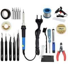Hillgrove 13 in 1 Electronic Professional Mobile Soldering & Desoldering Equipment Tool Kit, HG0119