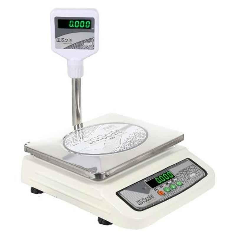 iScale i-05 30kg and 1g Accuracy Chargeable Weighting scale with Pole Green Display
