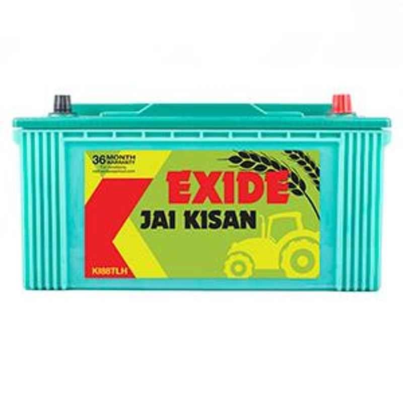 Exide Jai Kisan 12V 99Ah Left Layout Battery, KI99T