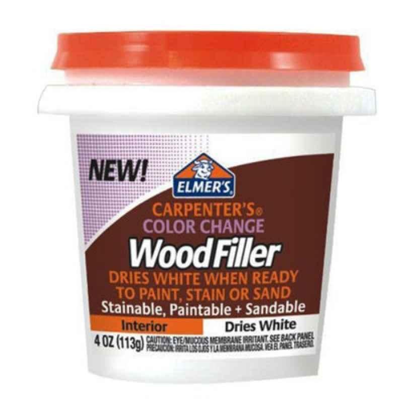 Elmers 4 Oz White Carpenter Colour Change Wood Filler