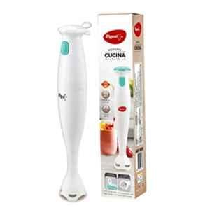 Pigeon 150W White & Lagoon Green Hand Blender, Modern Cucina