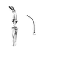 Alis 10.5cm/4 1/2 inch De-Bakey Curved, A-GEN-606-10