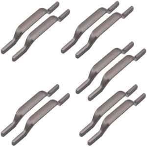 Atom 207 12 inch Black Matt Zinc Cabinet Pull Handle (Pack of 10)