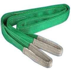 Ferreterro 2 Ton 4m Green Double Ply Flat Polyester Webbing Sling (Pack of 10)