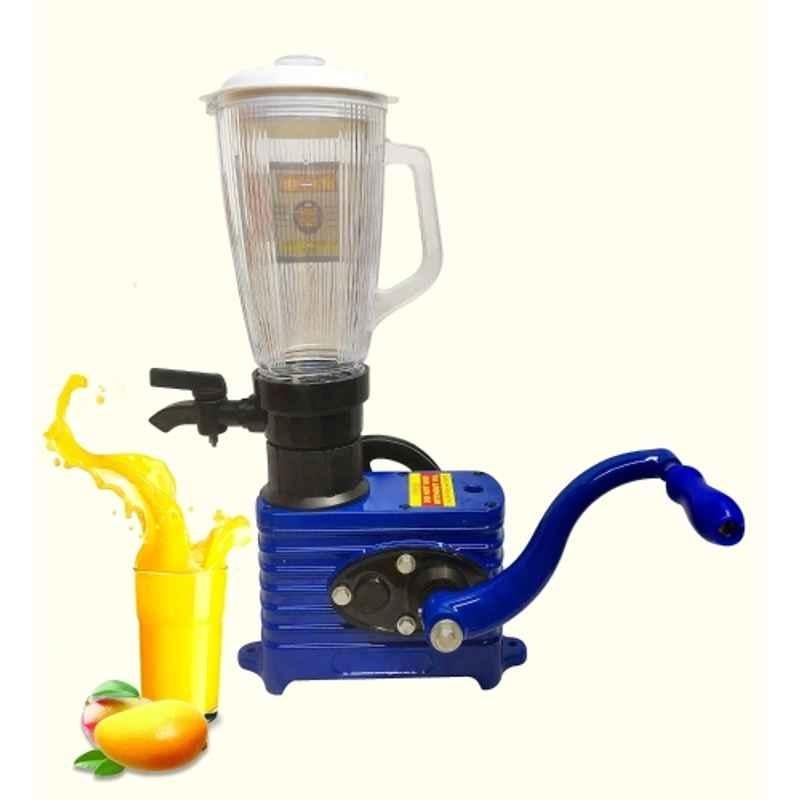 KIING 2.5 Litre Aluminium Blue Mango & Bel Hand Juicer Machine
