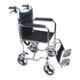 Easycare Portable Aluminum Wheelchair With Lightweight Transport Chair With Locking Hand Brakes, Weighing Capacity: 100 kg, EC976AJ43