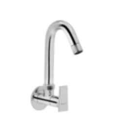 Somany Olive Brass Chrome Finish Sink Tap with Swinging Spout, 272210330131