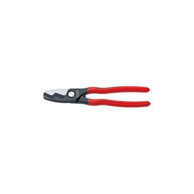 Knipex 22.5cm Steel Red Cable Shear, KPX-9511200
