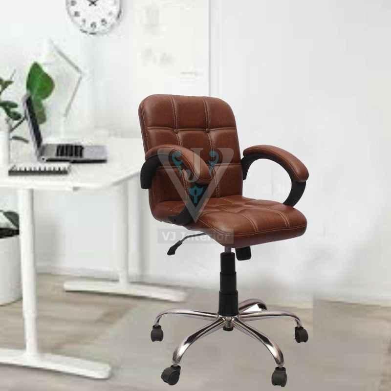 VJ Interior Leather Low Back Visitor Chair, VJ-109-VISITOR-LB