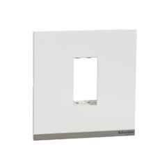 Schneider Electric Unica Pure Plastic Surround Grid Plate, UNSCP1M_WE (Pack of 20)