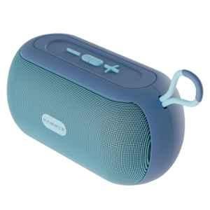 Hammer Wave 10W 8hr Playtime Blue Bluetooth Speaker with TWS Function, Built-in Mic, BTv5.4, USB Port, Type-C Interface & Hanging Loop, HBTS004