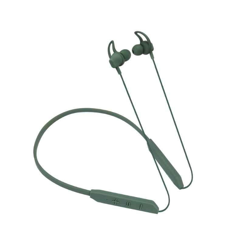 Buy Hitage Bullet Green Bluetooth Neckband Earphone with 40hr