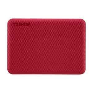 Toshiba Canvio Advance 4TB Red Portable External Hard Drive, HDTCA40AR3CA