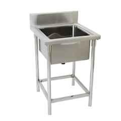 Sara Stainless Steel Single Utility Sink for Commercial Purposes
