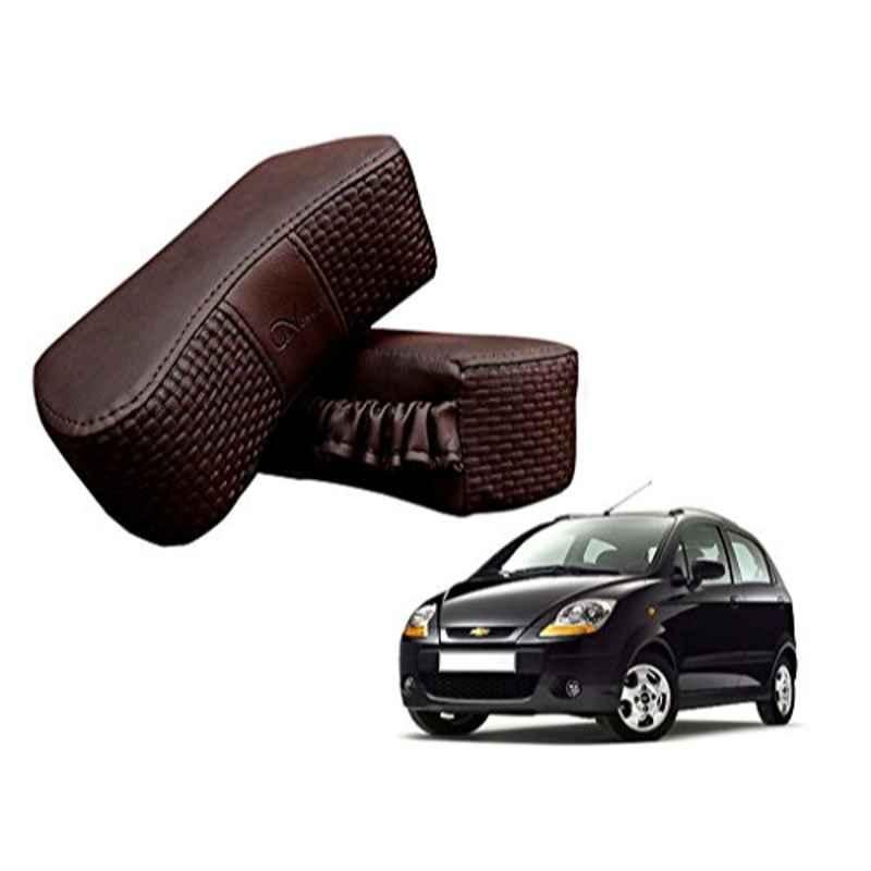 Kozdiko 2 Pcs Memory Foam Cola Neck Rest Cushion Pillow Set for Chevrolet Spark