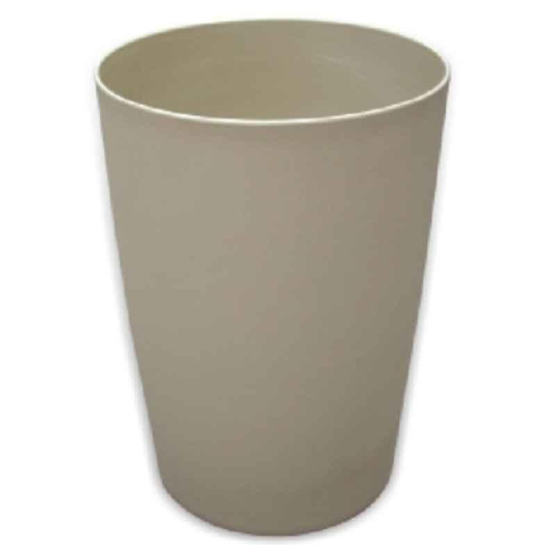 Baiyun 21x30cm 8L Brown Fireproof Room Dustbin, AF07017A