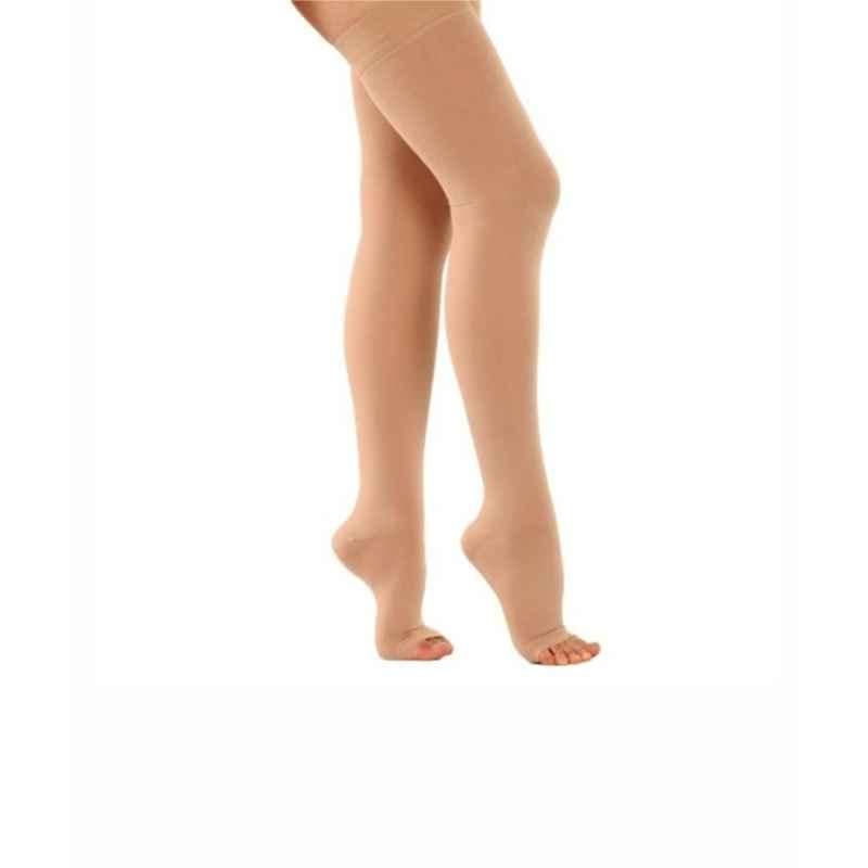 Buy Tynor Medical Compression Stocking Class 3 Thigh High Pair, Size: M  Online At Price ₹2559