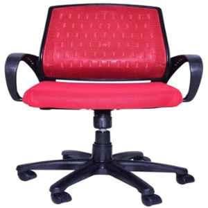 Regent Smart Net & Metal Red Mesh Chair