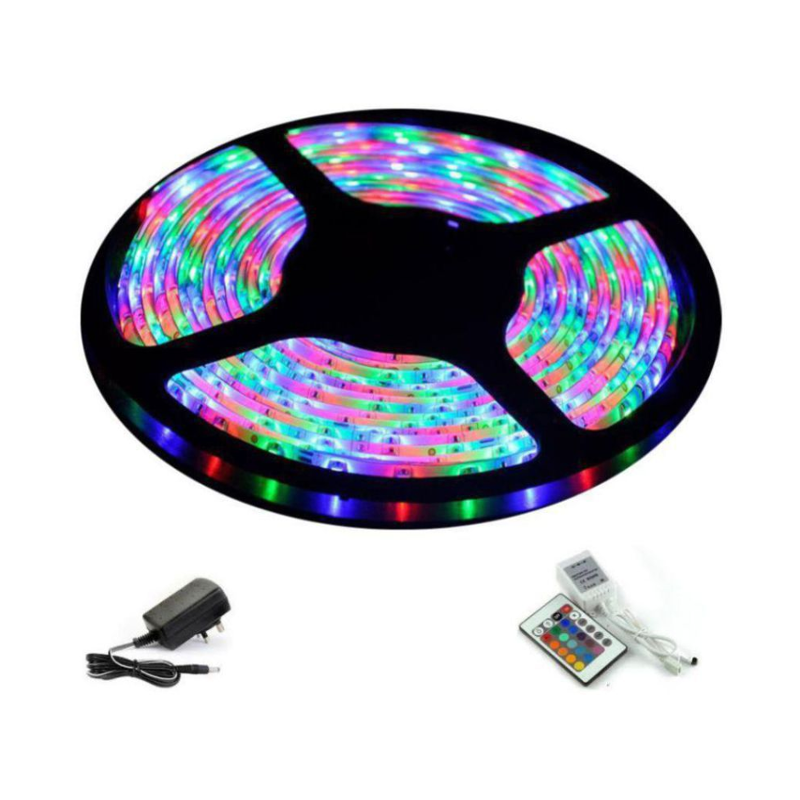 Ever Forever 4m 5050 Multicolor LED Light with IR Controller, Remote & Adaptor, RGB5050R