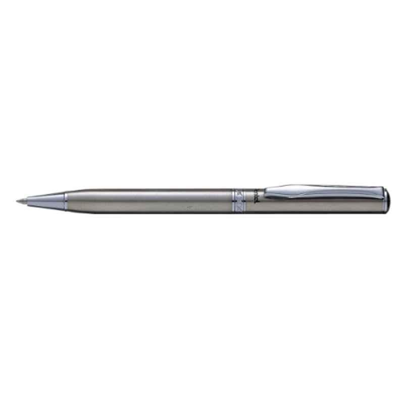 Pentel PE-B810-C 0.8mm Blue Silver Sterling Ball Point Pen, NDS-108186 (Pack of 12)