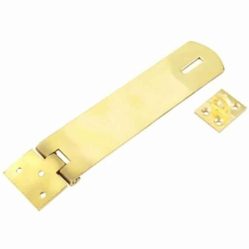 Robustline 15x3.5cm Gold Brass Hasp & Staple