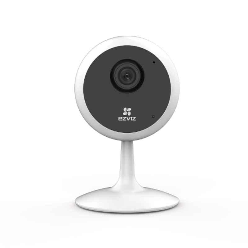 EZVIZ C1C 2MP 1080P White Smart Wi-Fi Indoor Camera with 2 Way Talk, Night Vision & MicroSD Card Slot 256GB, CS-C1C-D0-1D2WFR