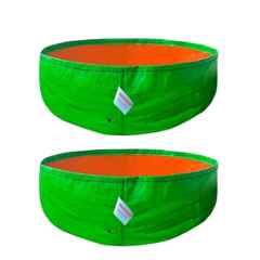 Singhal 18x6 inch 260 GSM HDPE UV Protected Plants Grow Bag for Terrace & Vegetable Gardening, GB-18x6-P2 (Pack of 2)