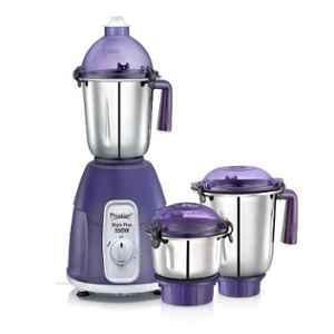 Prestige Stylo Plus 550W Purple Mixer Grinder with 3 Jars, 41376