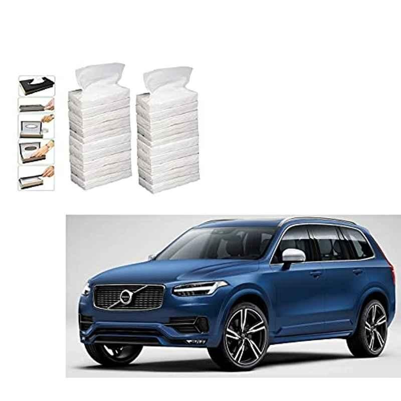 Kozdiko 100 Pulls Dispenser Box Refiller Tissue Paper with 200 Sheets for Volvo XC90 (Pack of 20)