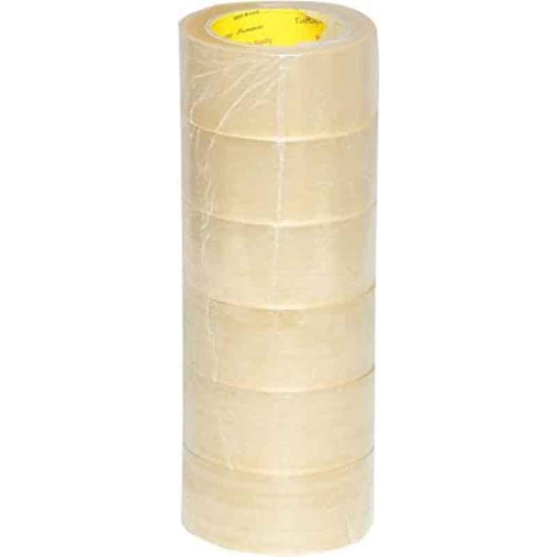 Aqson 2 inchx100 Yards Clear Packaging Tapes (Pack of 24)
