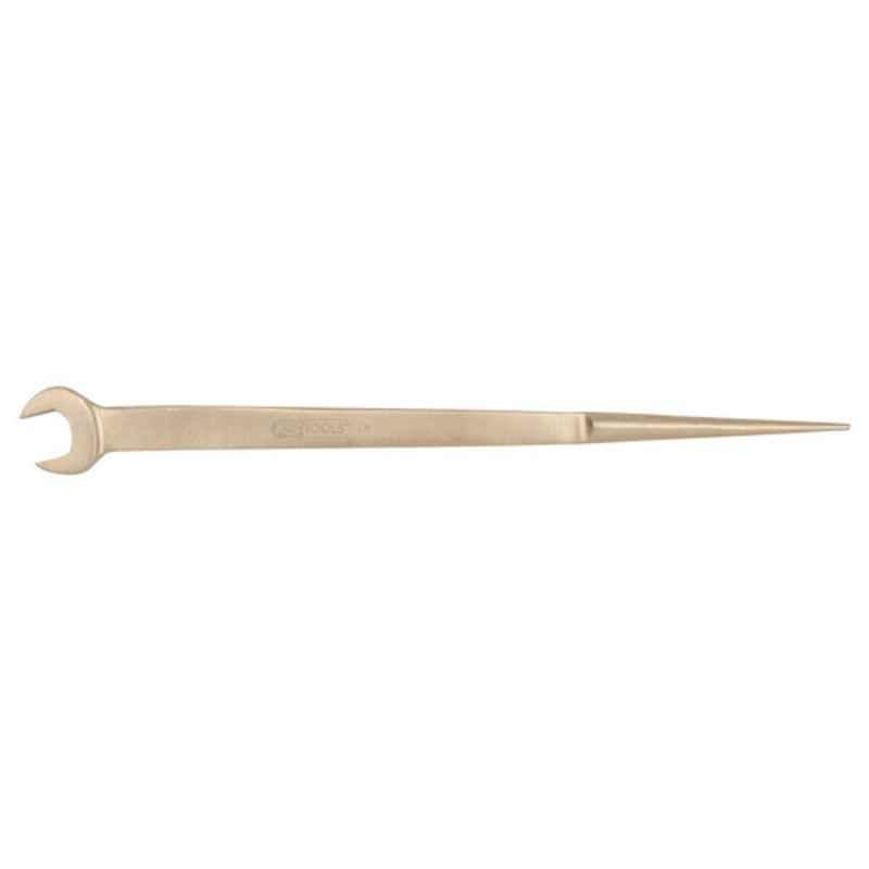 KS Tools Bronze Plus 33mm Aluminium Installation Open End Spanner with Mandrel, 963.8097