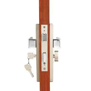 Voltizi 70mm ‎Zinc ‎Satin Finish Mortise Door Lock Set for Main Door, CRZ019