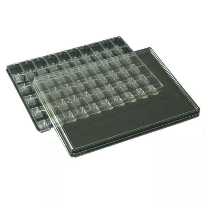 Lab Plus Sample Storage Tray 5x10 Square T-001-50 50 Square Series, LP-8839