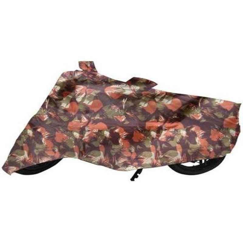 Mobidezire Polyester Jungle Bike Body Cover for Hero Passion Pro TR (Pack of 2)