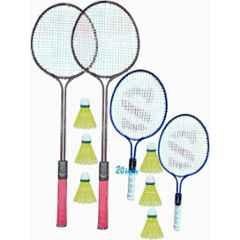STYRKR Alloy Steel Assorted FIRE-Combo-11 Badminton Kit