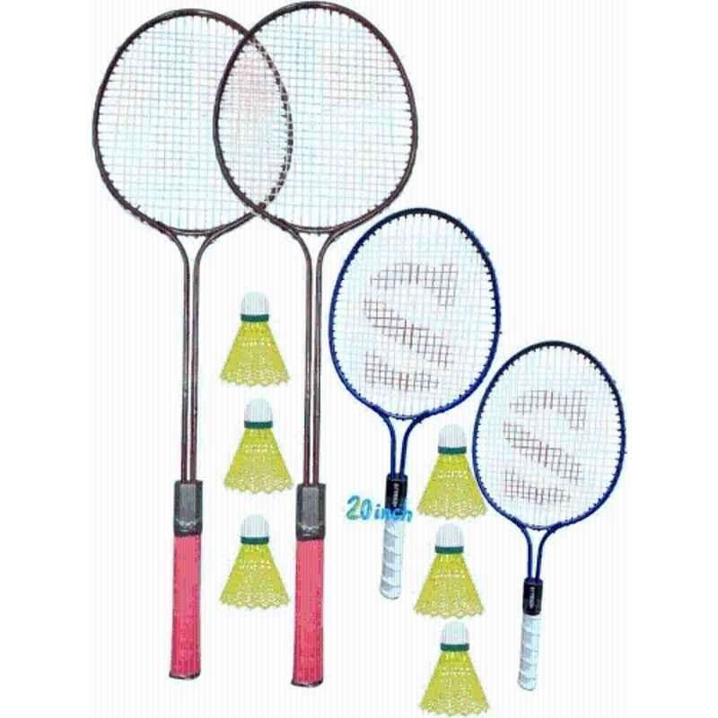 STYRKR Alloy Steel Assorted FIRE-Combo-11 Badminton Kit
