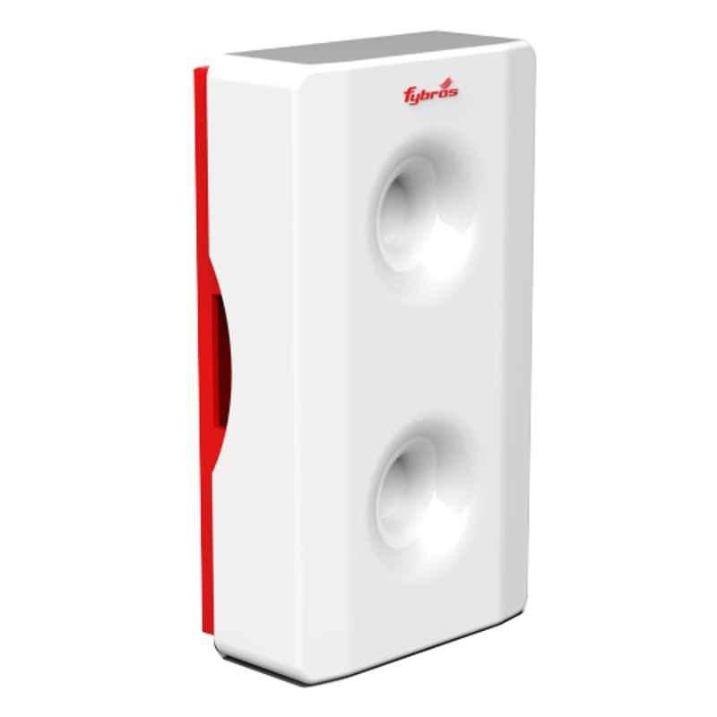 Fybros Bella Red & White Ding Dong Door Bell with Stereophonic Digital Sound, 9005
