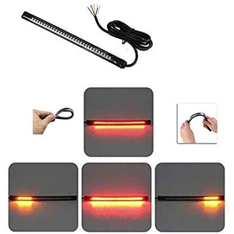 AOW LED DRL Running Brake Tail Light & Left/Right Turn Signal Lamp for Chevrolet Optra SRV (Pack of 2)