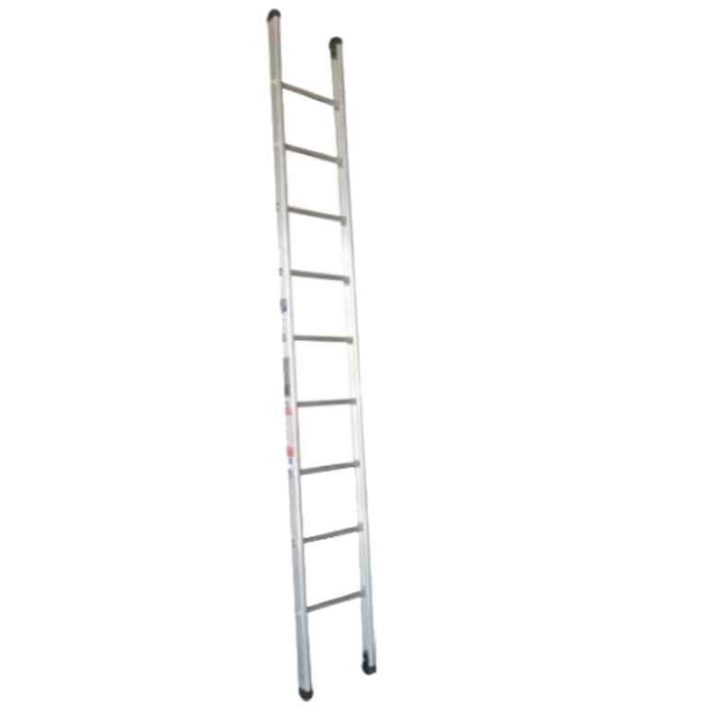 Wallclimb 9 Step Aluminum Straight Ladder, WALSRT9