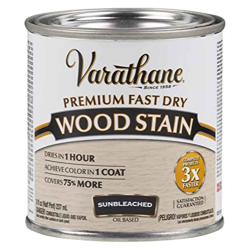 Rust-Oleum Varathane 237ml Sunbleached 262030 Oil Based Premium Fast Dry Wood Stain