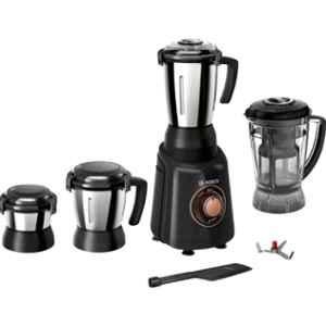 Bosch TrueMixx Radiance 600W Black Mixer Grinder with 4 Jars, MGM4344BIN