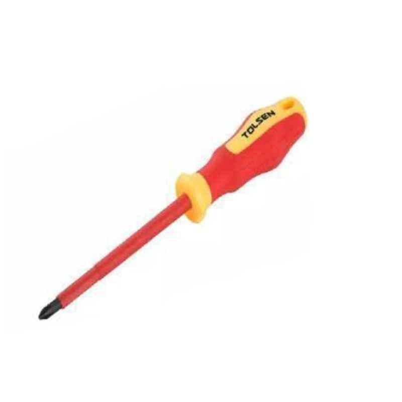 Tolsen PZ2x100mm CrV VDE Screwdriver, 38011