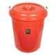 KKR 32L Plastic Scarlet Red Heavy Duty Bucket with Lid