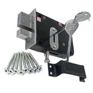 Onjecx 108mm Steel Both Side Key Deadbolt Side Door Lock with 2 Reversible Keys, DLS1