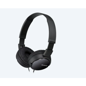 Sony 30mm Dome Type Black Headphones, MDR-ZX110