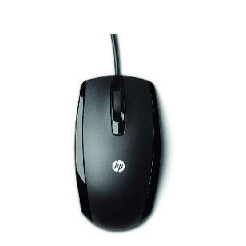 HP X500 USB Wired Optical Mouse Black