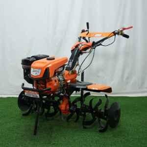 Mitsuyama 212cc 5.36HP 4 Stroke Petrol Power Weeder with Headlight, 32 Blades & Side Discs